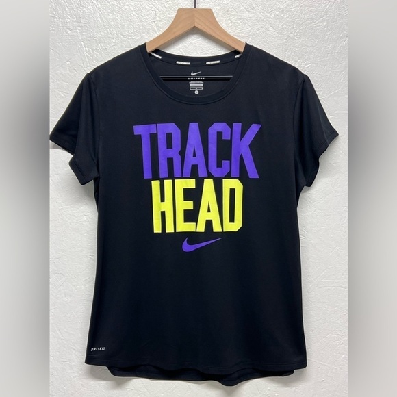 WOMEN’S Nike Dry Fit Athletic Tee Shirt - L - Picture 1 of 6